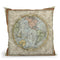 Small Western Hemisphere (U) Throw Pillow By World Art Group