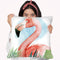 Watercolor Flamingo Composition Ii Throw Pillow By World Art Group