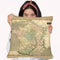 Thomsons Map Of France Throw Pillow By World Art Group