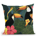 Tropical Wilderness Collection A Throw Pillow By World Art Group