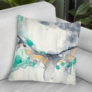 Viridian Canyon Ii Throw Pillow By World Art Group