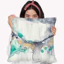 Viridian Canyon Ii Throw Pillow By World Art Group