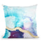 Ice Crystals Ii Throw Pillow By World Art Group