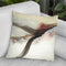 Wax Ribbon I Throw Pillow By World Art Group