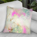 Pastel Swoop I Throw Pillow By World Art Group