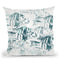 Sealife Batik I Throw Pillow By World Art Group