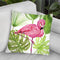 Tropical Flamingo Ii Throw Pillow By World Art Group