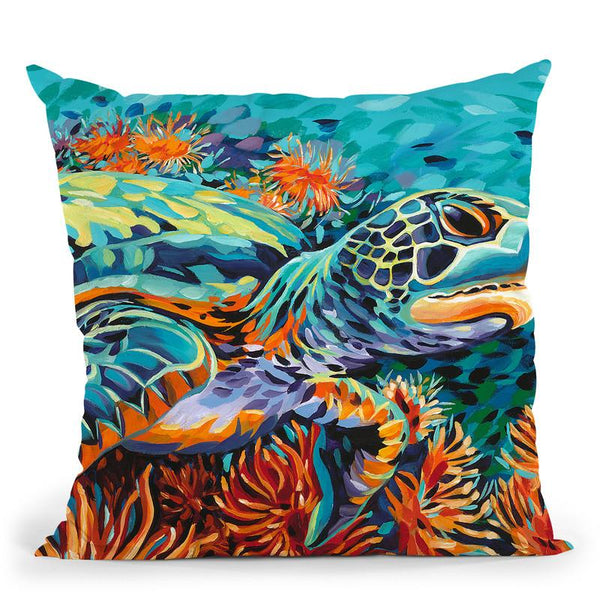 Sea Sweetheart I Throw Pillow By World Art Group