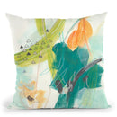 Skipping Stones I Throw Pillow By World Art Group