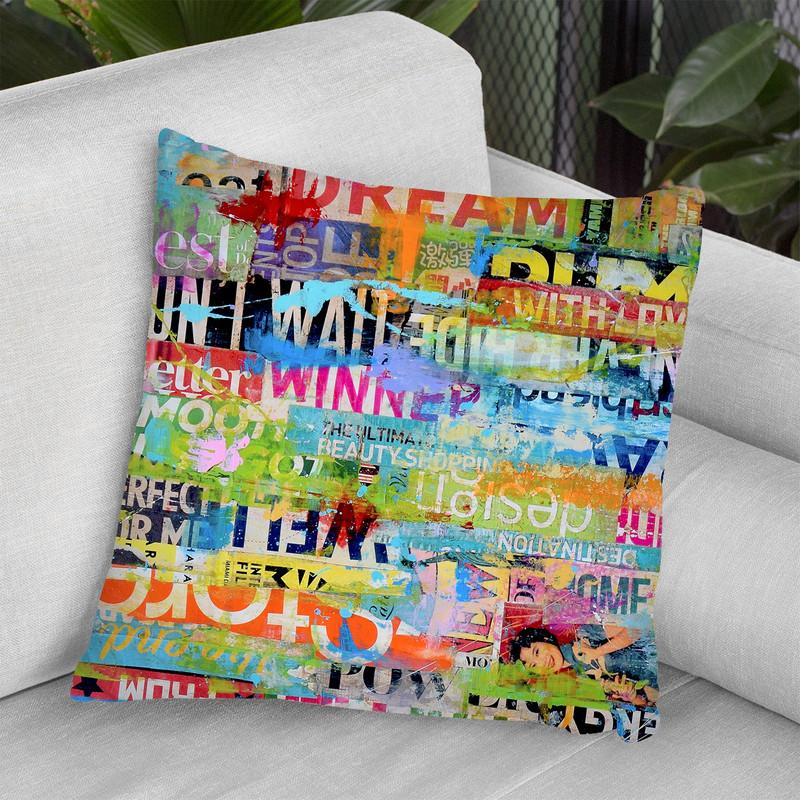 Metromix 33 I Throw Pillow By World Art Group