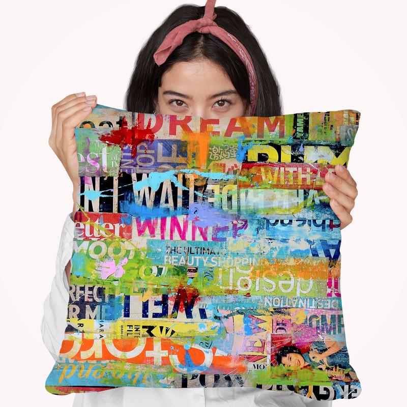 Metromix 33 I Throw Pillow By World Art Group