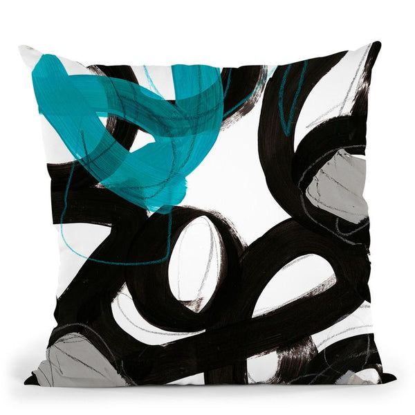 Chromatic Impulse Iii Throw Pillow By World Art Group