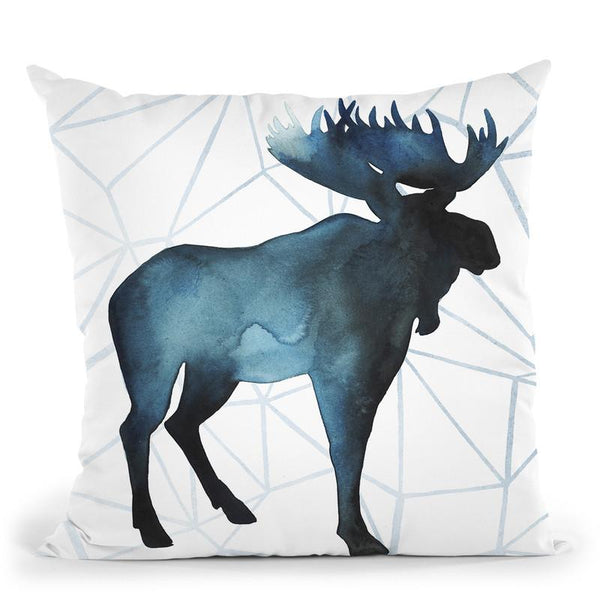 Animal Silhouettes Iii Throw Pillow By World Art Group