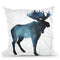 Animal Silhouettes Iii Throw Pillow By World Art Group