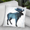 Animal Silhouettes Iii Throw Pillow By World Art Group