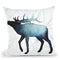 Animal Silhouettes Vi Throw Pillow By World Art Group
