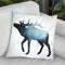 Animal Silhouettes Vi Throw Pillow By World Art Group