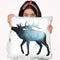 Animal Silhouettes Vi Throw Pillow By World Art Group