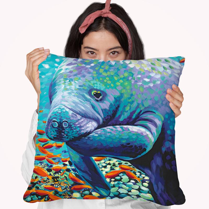 Sea Sweetheart Ii Throw Pillow By World Art Group