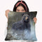 Misty Wild Iii Throw Pillow By World Art Group