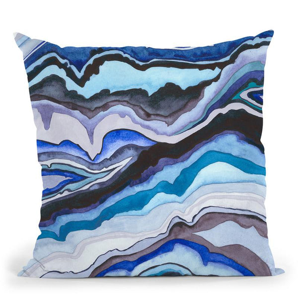 Quartz Lore Ii Throw Pillow By World Art Group