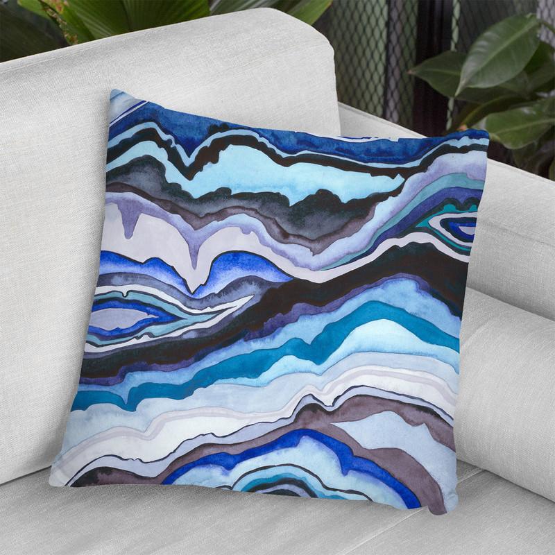 Quartz Lore Ii Throw Pillow By World Art Group
