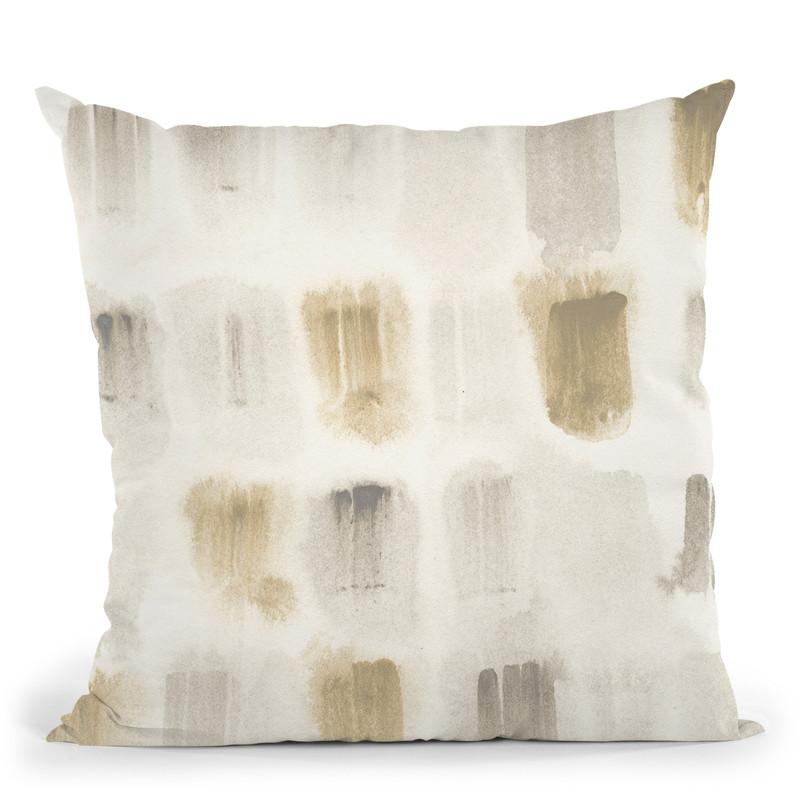 Rhythmic Echo I Throw Pillow By World Art Group