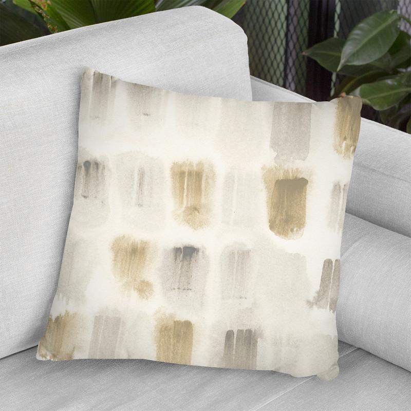 Rhythmic Echo I Throw Pillow By World Art Group