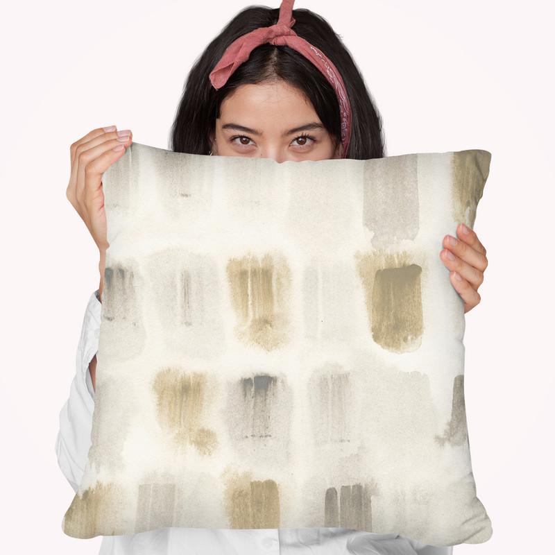 Rhythmic Echo I Throw Pillow By World Art Group
