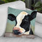 Holstein Cow Ii Throw Pillow By World Art Group