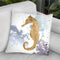 Gilded Splash V Throw Pillow By World Art Group