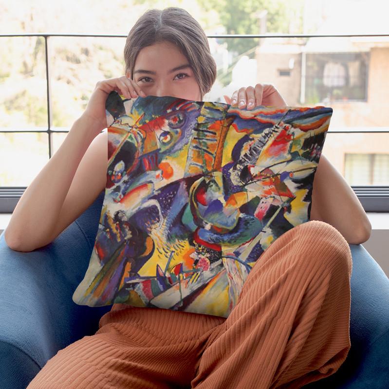 Composition Viii Throw Pillow By Wassily Kadinsky