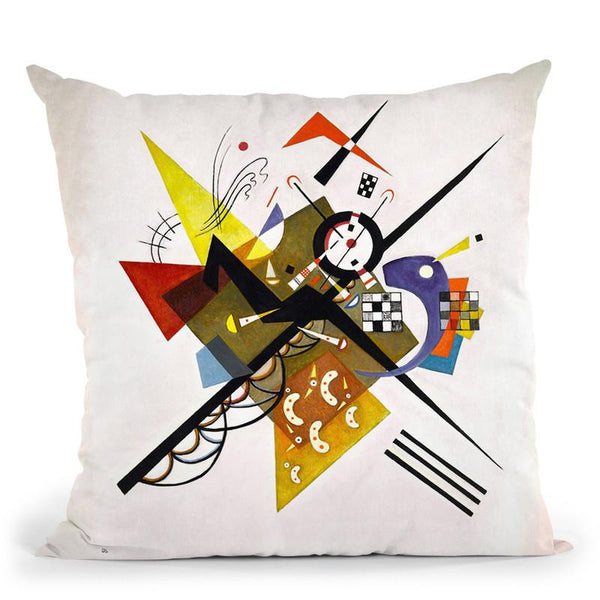 Moscow Red Square Throw Pillow By Wassily Kadinsky