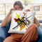 Moscow Red Square Throw Pillow By Wassily Kadinsky
