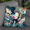 Murnau Street With Women Throw Pillow By Wassily Kadinsky