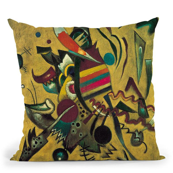 On White Ii Throw Pillow By Wassily Kadinsky