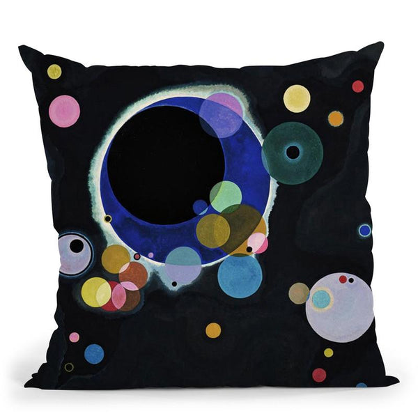 Overcast Throw Pillow By Wassily Kadinsky