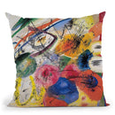 Black-Lines-1913-Wassily-Kandinsky Throw Pillow By Wassily Kadinsky