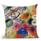 Black-Lines-1913-Wassily-Kandinsky Throw Pillow By Wassily Kadinsky