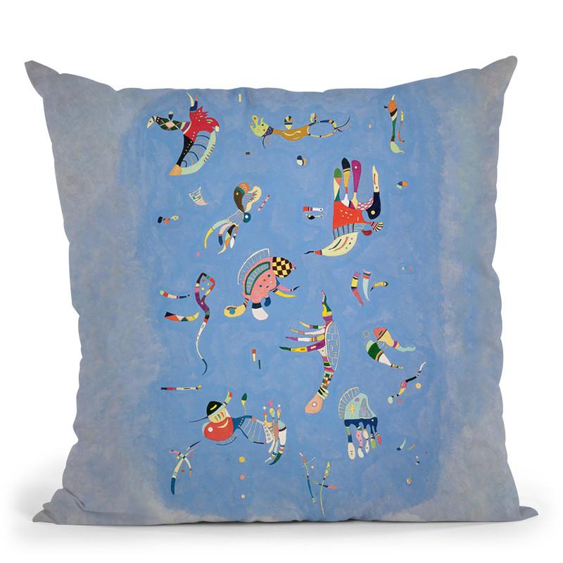 Points Throw Pillow By Wassily Kadinsky