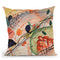 Untitled (First Abstract Watercolor) Throw Pillow By Wassily Kadinsky