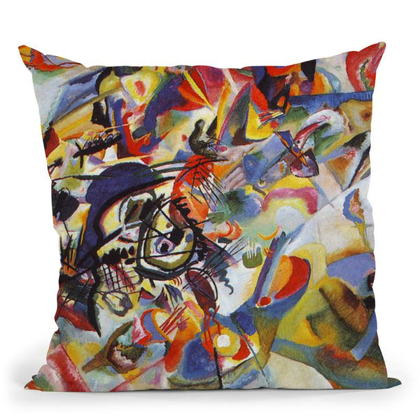 Aquarell 6 Throw Pillow By Wassily Kadinsky