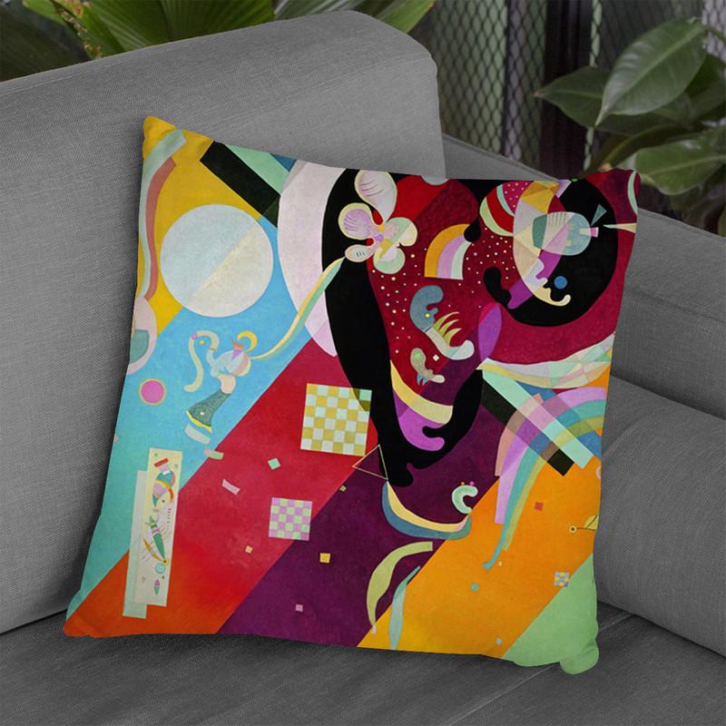 Composition Iv Throw Pillow By Wassily Kadinsky