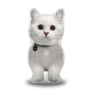 Nala Cat Straight On Throw Pillow