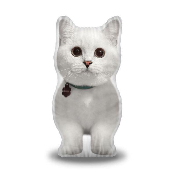Nala Cat Straight On Throw Pillow
