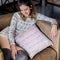 Egyptian Pattern Glyphs - Clear Throw Pillow By Yantart Designs