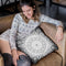 Ornate Mandala - White Throw Pillow By Yantart Designs