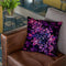 Purple Blooming Night Throw Pillow By Yantart Designs