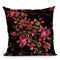 Orange Blooming Night Throw Pillow By Yantart Designs