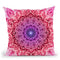 Ornate Mandala - Red Throw Pillow By Yantart Designs
